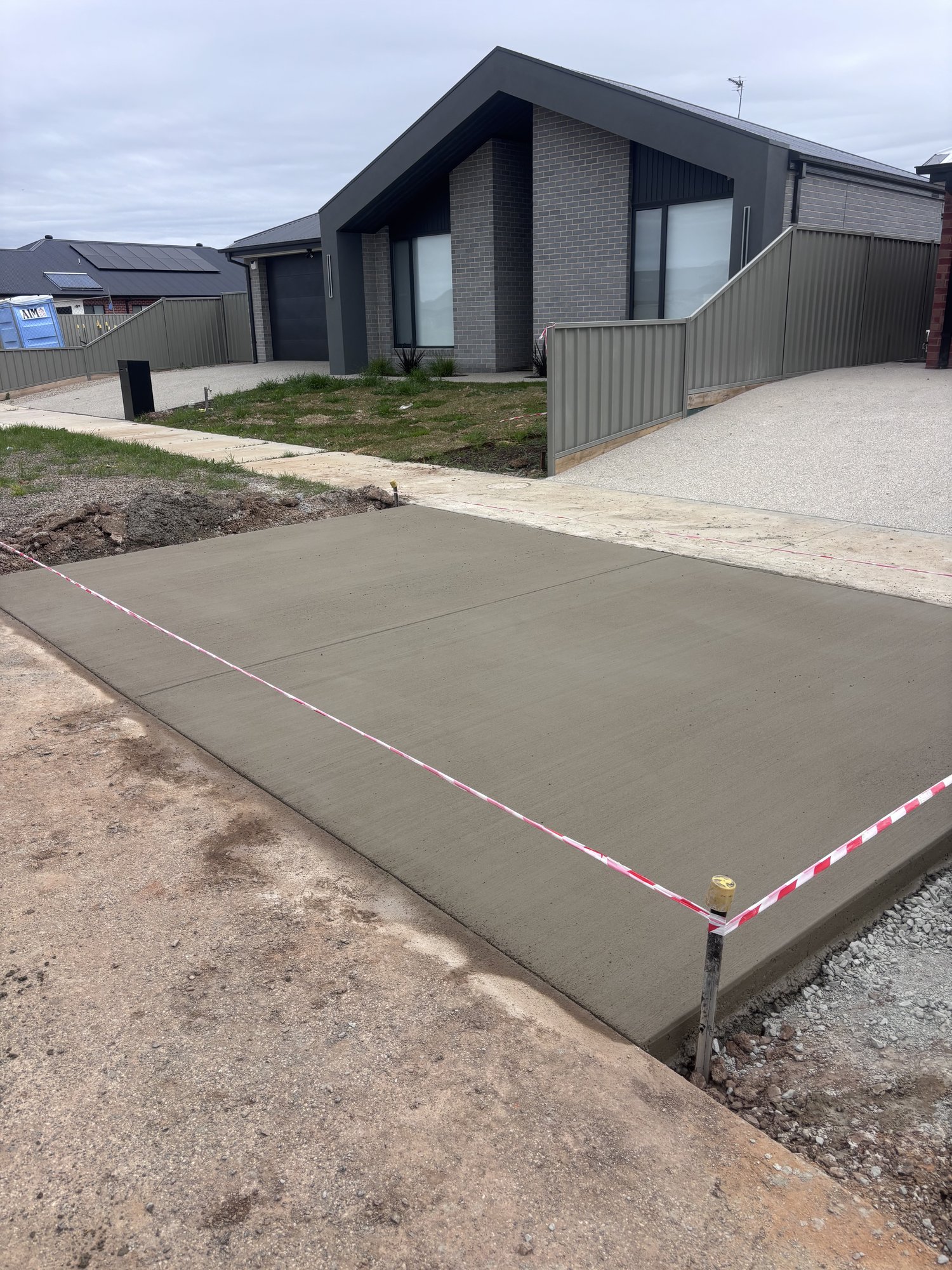 davis digger services recent work, Shepparton area